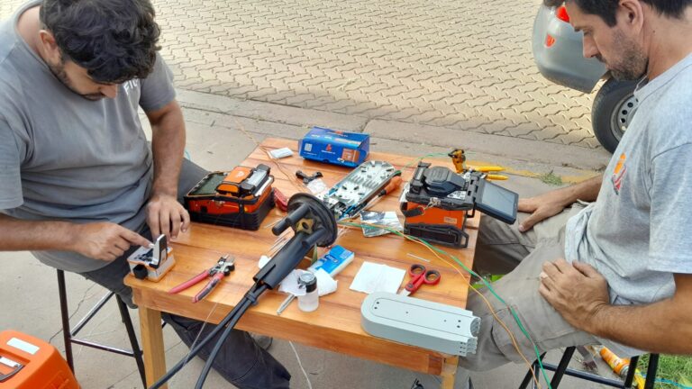 Correa Radiovisión también se vió severamente afectada por la tormenta del lunes por la noche