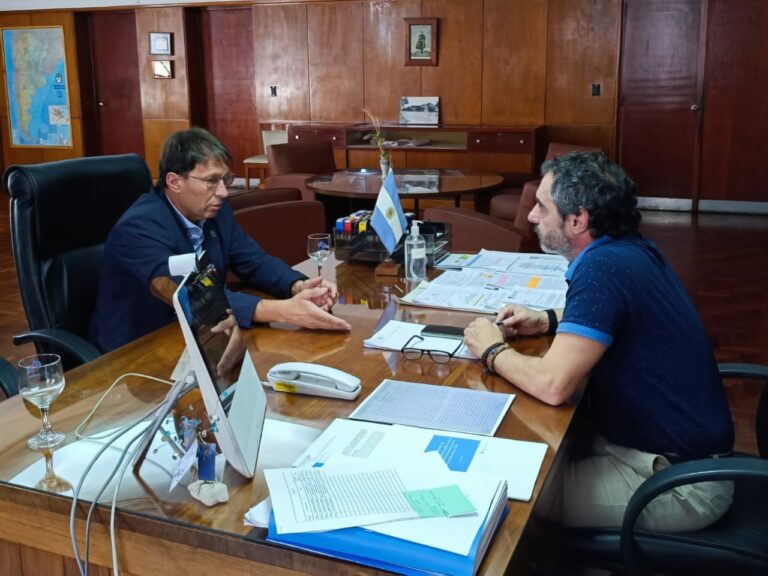 El Diputado Provincial Fabián Cejas ratificó el compromiso de Vialidad Nacional acerca del inicio de obras en el puente del río Carcarañá