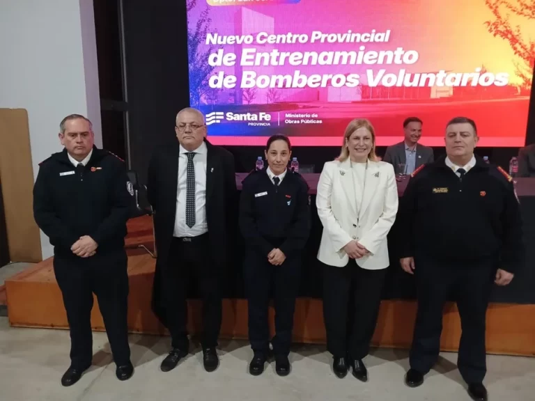 El Senador Rasetto destacó la labor y desempeño de los Bomberos en Iriondo