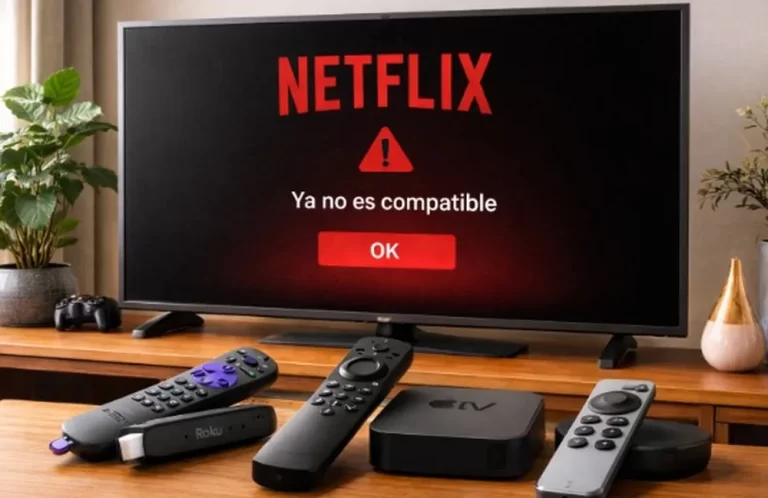Netflix dejará de funcionar en celulares y televisores desde abril: la lista completa de dispositivos